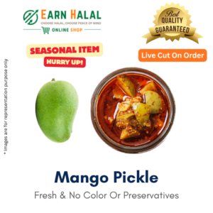 Mango Pickle – Seasonal (Home Made)