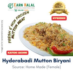 Hyderabadi Mutton Dum Biryani (Home Made)